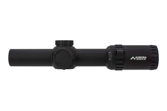 rimary Arms SLx 1-6x24 SFP Rifle Scope Gen III with ACSS Aurora 5.56-Meter Reticle with black anodized finish